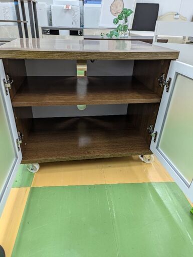H155TV台 (エコミオ) 名谷の収納家具《テレビ台》の中古あげます