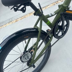 折り畳み自転車　アーデル20インチ　カーキの画像