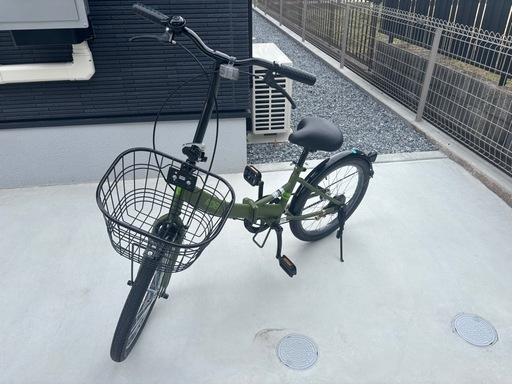 折りたたみ自転車 アーデル 20インチ　カーキ 折り畳み自転車 アーデル20インチ カーキ