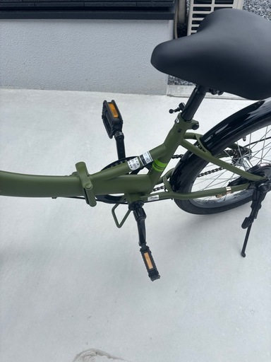 折りたたみ自転車 アーデル 20インチ　カーキ 折り畳み自転車 アーデル20インチ カーキ