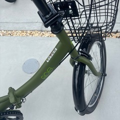 折り畳み自転車　アーデル20インチ　カーキの画像