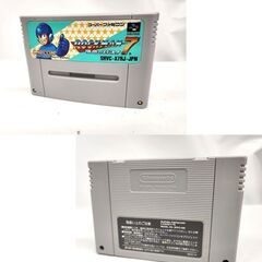 SFC スーパーファミコンソフト ロックマン7 宿命の対決! 箱 説明