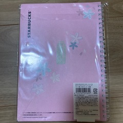 ノート　スタバ　桜の画像