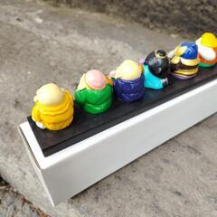 七福神　材質ポリレジン　高さ約3cmの画像