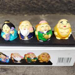 七福神　材質ポリレジン　高さ約3cmの画像