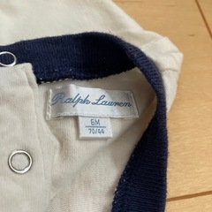 ラルフローレン　半袖　ロンパース　70センチの画像
