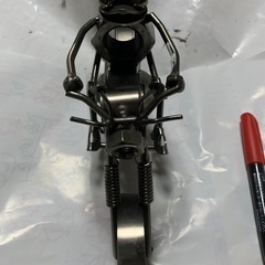 メタルクラフトバイクかえる　の画像