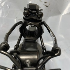 メタルクラフトバイクかえる　の画像