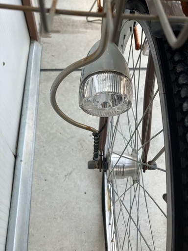 タイヤの写真は後ほど自転車26インチ前後タイヤ新品交換済オート