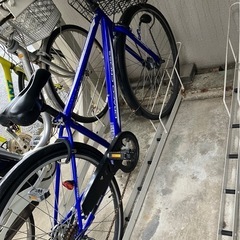 クロスバイク　27インチ　6段変速　LEDオートライト
