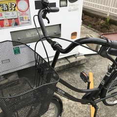 blBk/26インチシティサイクル/黒/610050083の画像