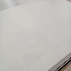 ★ジモティ割あり★ IKEA 食器棚 ホワイト×木目 W120×D42×H103.5 クリーニング済み TC8328の画像