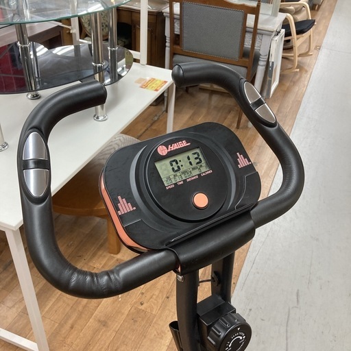 S703 HAIGE ハイガー フィットネスバイク エアロバイク 折り畳み式