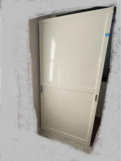 中古　現場仮囲い　仮設間仕切り　引戸