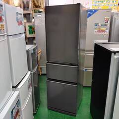 【愛品倶楽部柏店】 三菱 MITSUBISHI 2021年製 300L 3ドア 冷凍冷蔵庫 MR-CX30G 右開きの画像