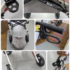 期間限定の特別値下げ！ J569 ★多少使用感★安寿★歩行車ショッピングターンの画像