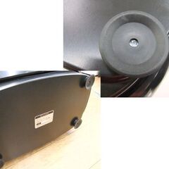 ブルブルマシーン ドクターエアー 3Dスーパーブレードスマート SB-003 中古 リモコン付き ブラック 厚別店の画像