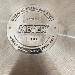 マイヤー　MEYER 両手鍋　パスタ　スチーマーの画像