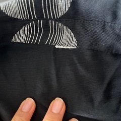 minsobiメンズシャツ黒の画像