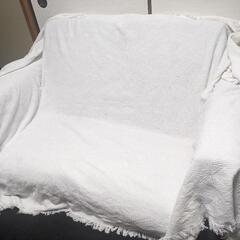 二人掛けソファ　あげます。