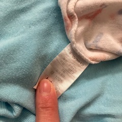 肌着　70センチ　タンクトップ　ロンパース　2点セット
　の画像