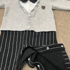 新生児服　春夏生まれ用　フォーマルは60cm裏起毛の画像