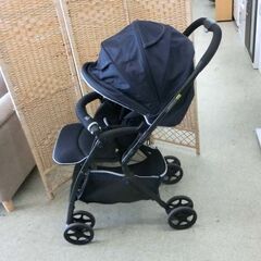 ベビーカー スマートエンジェル Smart angel ネイビー 紺 折り畳み 折りたたみ 札幌 西野店の画像