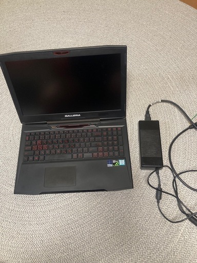 ガレリア　ゲーミングノートパソコン
　