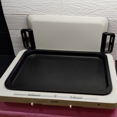 【リサイクルストアスターズ吉野店】【中古品】これ1台で楽しい食卓！アイリスオーヤマ 左右温調ホットプレート　WHP-011の画像