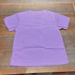 くまモン　ナース服　スクラブ　ラベンダーの画像