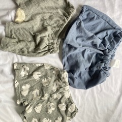90サイズ まとめ売り 半袖 半ズボン Tシャツ インナータンクトップ 保育園の画像