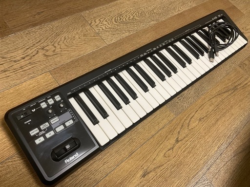 Roland A-49 (ブラック) MIDIキーボード・コントローラー 49鍵盤