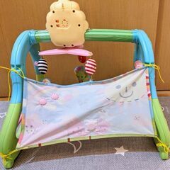 [お値下げ]ピープル うちの赤ちゃん世界一 全身の知育メリー＆ジムの画像
