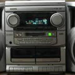 aiwa アイワ XR-H220MD 3CD MD ダブルカセッ...