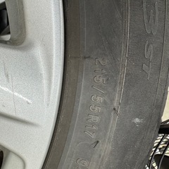 アルティス(カムリ)17インチ純正ホイールタイヤ付きの画像