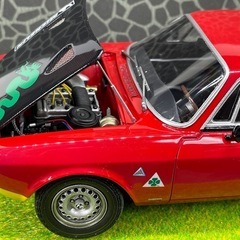 タミヤ製プラモデル完成品　AlfaRomeoGTA　　　の画像