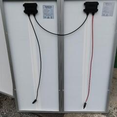 ソーラーパネル①　100W　2枚の画像