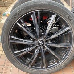 タイヤ付きアルミホイール4本セット 18インチ