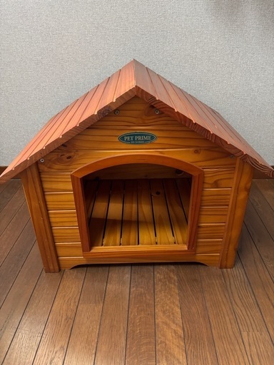 引取りに来てくれる方限定 木製犬小屋