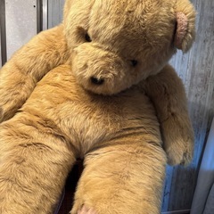 大きなくまのぬいぐるみ