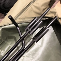 新品 アウトレット  焚火 陣幕 コットン キャンプ アウトドア 防風 風よけ 目隠し ウィンドスクリーン 収納袋 アイアンポール フック付の画像