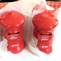 ★ 未使用の郵便ポスト 貯金箱 ５種類 ★の画像