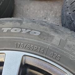 マナレイスポーツ 14インチ5.5J pcd100の画像