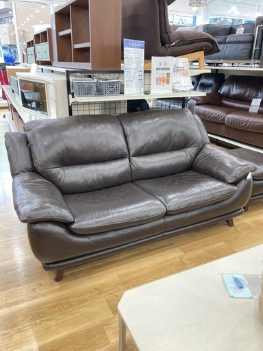 【トレファク高槻店】取りに来られる方限定！2人掛けソファー（オットマン付）のご紹介です！