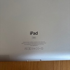 初代iPad 充電器付きWI-FI 32GB
の画像