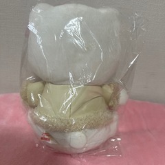 美品‼️ハローキティ　ぬいぐるみ　レザーアウターの画像