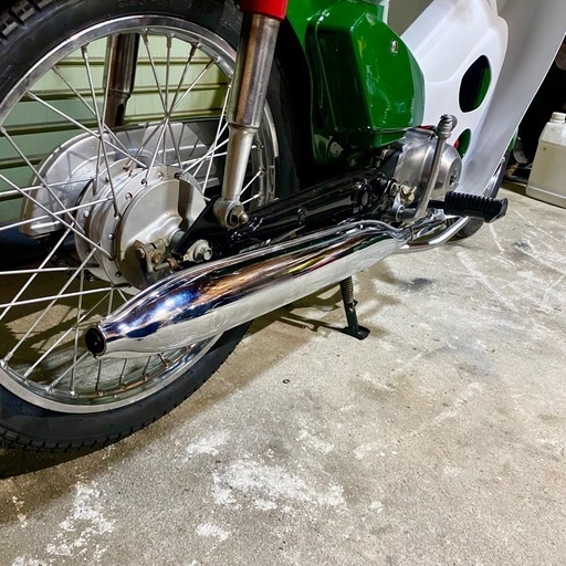 エンジンフルOH済み】スーパーカブ50 カスタムC50-H 角目1987年