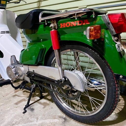 【エンジンフルOH済み】スーパーカブ50 カスタム　C50-H 角目　1987年式　キャブ車　レストア車　旧車 エンジンフルOH済み】スーパーカブ50 カスタムC50-H 角目1987年式