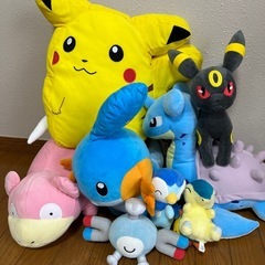 取引中ポケモンぬいぐるみセット！