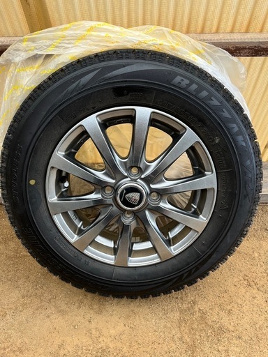 NBOXに付けていたスタッドレスタイヤ4本